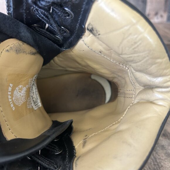 Chippewa 27422 Steel Toe Fire Fighter Lace Up Work Boots Mens 10.5 EE - Picture 7 of 12